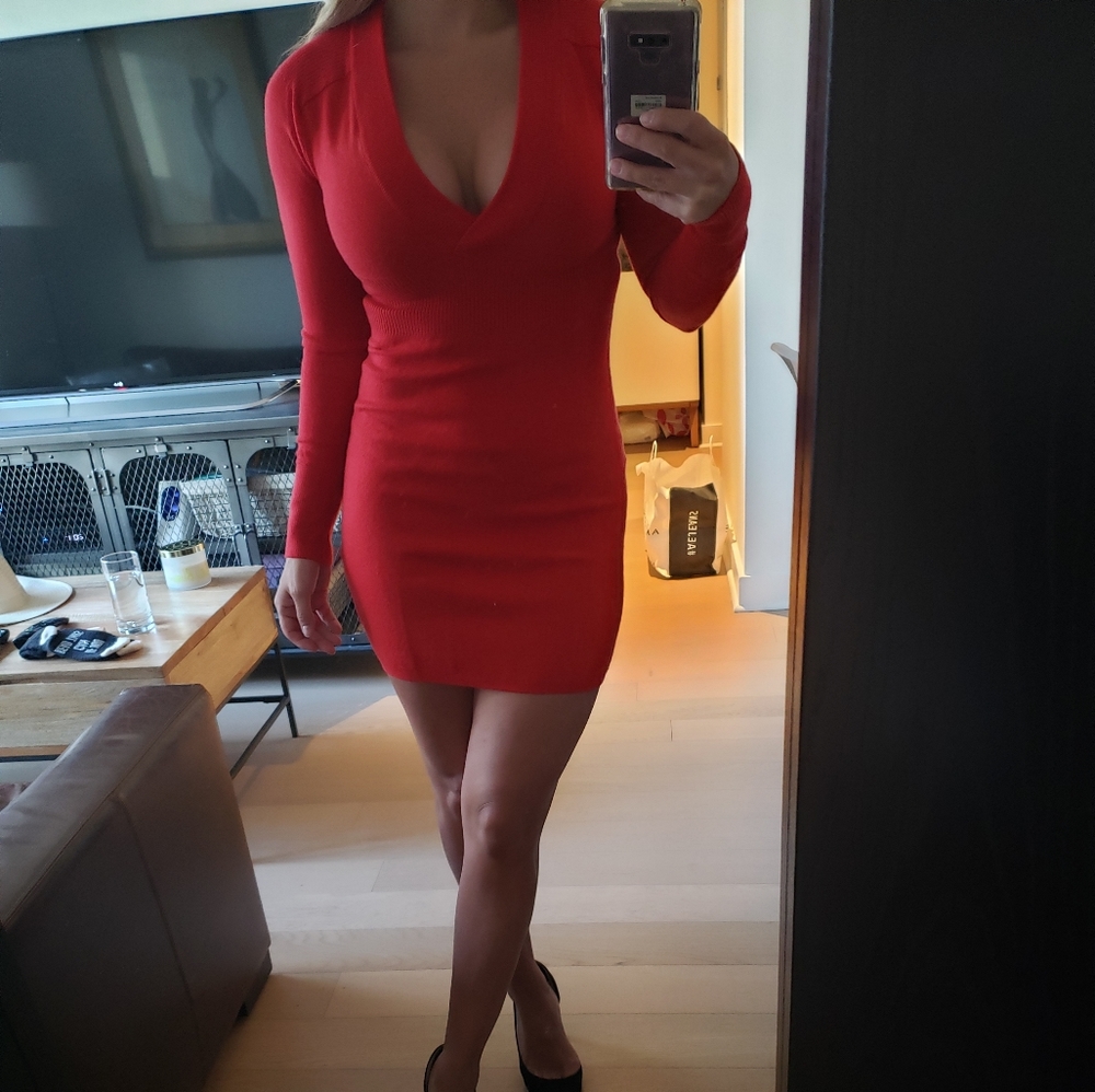 Sweater dress